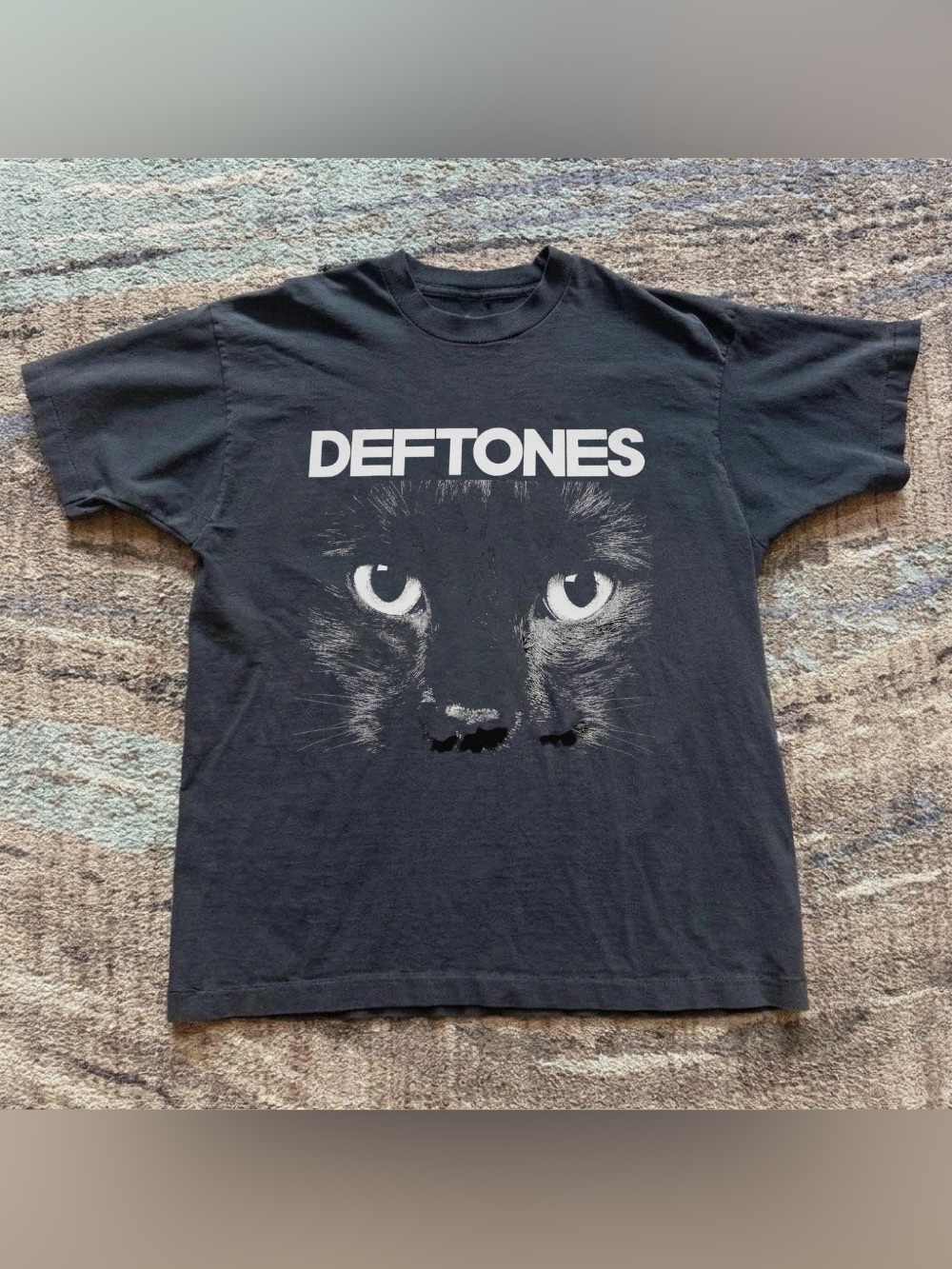 Deftones Cat Eyes Graphic Tee, Album Cover Band Music Official Tour Graphic Tee
